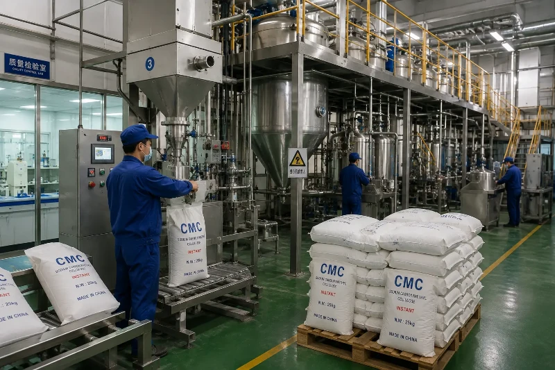 Instant CMC manufacturer production line in China Instant CMC manufacturer production line in China